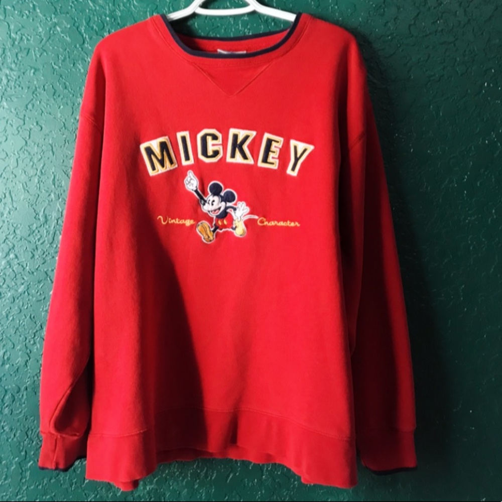 Vintage Disney Mickey Mouse Distressed Sweater